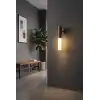 Lüks Ahşap Renk Şarjlı LED Aplik Hareket Sensörlü Kablosuz Günışığı Duvar Lambası
