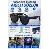 8MP Kameralı Yapay Zeka Akıllı Gözlük ChatGPT Destekli Sesli Asistan ve Çeviri Özellikli