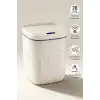 20 Litre Hareket Sensörlü Akıllı Çöp Kovası Beyaz