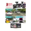 Full HD 1080p 3 Kameralı Dash Cam Ön Arka İç Kayıt Özellikli Gece Görüşlü G Sensörlü