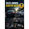 WiFi 1080p 3 Kameralı Araç İçi Kamera LCD Ekranlı Gece Görüşlü G Sensörlü Geniş Açılı