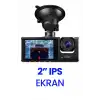 C309 Tipi 3 Kameralı LCD Ekran Araç Kamerası Hareket Sensörlü Gece Görüşlü G Sensörlü