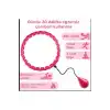 Ayarlanabilir Akıllı Hula Hoop Bel İnceletme Egzersiz Çemberi Kırmızı 24 Parça Fitness