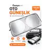 Katlanabilir Araç Ön Cam Güneşliği 150x70cm Isı ve Işık Yalıtımlı Yazlık Aksesuar