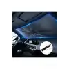 Katlanabilir Oto Güneşlik Şemsiye 75x140 cm UV Korumalı Ön Cam Gölgelik Aksesuarı