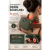 Yeşil Isıtmalı El Hissi Boyun Omuz ve Sırt Masaj Yastığı Şarjlı Yoğurma Etkili Model