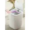Temassız Sensörlü 20 Litre Çöp Kovası UV Işıklı Koku Geçirmez Mutfak Banyo Kullanımı