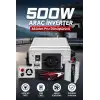 500W 12V DC 220V AC İnverter USB Çıkışlı Fanlı Akü Güç Dönüştürücü Araç Kullanımı