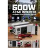 Araç ve Karavan İçin 500W 12V DC 220V AC USB Çıkışlı Fanlı İnverter Akü Güç Dönüştürücü