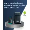 5 W Güçlü USB Şarjlı Sakal Şekillendirici – İki Başlıklı, Su Geçirmez Tasarım