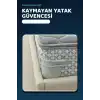 Gri Plastik Yatak Sabitleme Klipsi - Kaymaz Yatak Tutucu, Yatak Çerçevesine Sabitleme Aparatı
