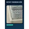 Gri Plastik Yatak Sabitleme Klipsi - Kaymaz Yatak Tutucu, Yatak Çerçevesine Sabitleme Aparatı