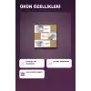 4lü Şeffaf Kaymaz Çarşaf ve Yorgan Sabitleyici - Dişli Tutucu ile Pratik Çözüm