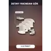 4lü Şeffaf Kaymaz Çarşaf ve Yorgan Sabitleyici - Dişli Tutucu ile Pratik Çözüm