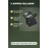 Kredi Kartı Boyutunda Katlanabilir Güvenlik Bıçağı Çift Uçlu Cüzdan Tipi Çakı