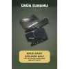 Kredi Kartı Boyutunda Katlanabilir Güvenlik Bıçağı Çift Uçlu Cüzdan Tipi Çakı