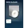 3 Metre Kalın Dokulu Şeffaf Raf Örtüsü ve Su Tutucu Tezgah Koruma Matı