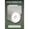 3 Metre Kalın Dokulu Şeffaf Raf Örtüsü ve Tezgah Üstü Koruyucu Çok Amaçlı Mat