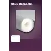 3 Metre Şeffaf Noktalı Dokulu Kalın Raf Örtüsü ve Tezgah Koruyucu Mat