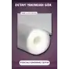 3 Metre Şeffaf Noktalı Dokulu Kalın Raf Örtüsü ve Tezgah Koruyucu Mat