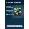1080P Full HD 3 Kameralı Araç İçi Kayıt Kamerası Seti Wi-Fi ve Park Modu Özellikli