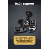 1080P Full HD 3 Kameralı Wi-Fi Araç İçi Yol Kayıt Kamerası Seti 170 Derece Park Modlu