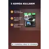 1080P Full HD 3 Kameralı Wi-Fi Destekli Araç İçi Yol Kayıt Kamerası 170 Derece Geniş Açı