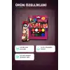 8 Renkli Yüz Boyama Paleti Fırça Hediyeli - Çocuk Parti Makyaj Seti 1 Adet BX-313451
