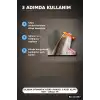 Silikon Otomatik Kitap Ayıracı 3 Adet Klips Seti - Akıllı Yer İmi Okuma Aksesuarı BX-313457