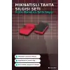 Renkli Eva Sünger Tutacaklı 40 Adet Mıknatıslı Tahta Silgisi - Sınıf Kullanımına Uygun BX-313452