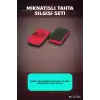 Renkli Eva Sünger Tutacaklı 40 Adet Mıknatıslı Tahta Silgisi - Sınıf Kullanımına Uygun BX-313452