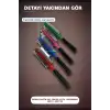 Renkli Plastik Saç Fırçası 23 cm - Ergonomik Saplı 1 Adet Günlük Kullanım BX-313447