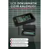 LCD Dokunmatik Çizim Kalemliği Siyah - 2 Bölmeli Kalemlik, Eğitici Çocuk Oyuncak BX-313442