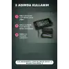 LCD Dokunmatik Çizim Kalemliği Siyah - 2 Bölmeli Kalemlik, Eğitici Çocuk Oyuncak BX-313442