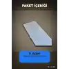 Kare Desenli Gümüş Metalik 10cmx5m Yapışkan Bant 5li Paket Çatı Duvar Boru Onarım BX-313441