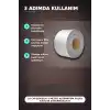 10 cm Genişlik 5 Metre Alüminyum Folyo Kauçuk Sızdırmazlık Bandı - Çatı Boru Duvar Onarım BX-313438