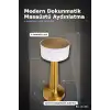 Dokunmatik Metal Gövdeli 3 Kademeli LED Masa Lambası - USB Şarjlı Tekli Paket BX-313301