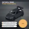 1 Adet Resmi Lisanslı Mini Mercedes-AMG Premium Model Araba - Rastgele Gönderim