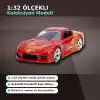 1:32 Ölçekli 13.5 cm Die-Cast Metal Hızlı Öfkeli Lisanslı Model Araba Açılır Kapılı