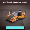 1:32 Ölçekli 13.5 cm Die-Cast Metal Hızlı Öfkeli Lisanslı Model Araba Açılır Kapılı