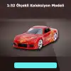 1:32 Ölçekli 13.5 cm Die-Cast Metal Hızlı Öfkeli Lisanslı Model Araba Açılır Kapılı