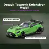 Eco Lounge 1/64 Ölçekli Mercedes-Benz AMG GT Black Series Yeşil Model Araba