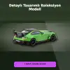 Eco Lounge 1/64 Ölçekli Mercedes-Benz AMG GT Black Series Yeşil Model Araba