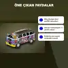 1/64 Ölçekli Volkswagen T1 Minibüs Diecast Model Araba - Koleksiyonluk Mizu Design