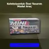 1/64 Ölçekli Volkswagen T1 Minibüs Diecast Model Araba - Koleksiyonluk Mizu Design