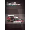 KaidoHouse 1/64 Ölçekli Toyota AE86 Sprinter Trueno Diecast Model Araba ADVAN Lastik BX-313325