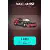 KaidoHouse 1/64 Ölçekli Toyota AE86 Sprinter Trueno Diecast Model Araba ADVAN Lastik BX-313325