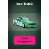 1/64 Diecast BMW M3 Kaido Works V2 Model Araba - KaidoHouse Koleksiyon Serisi, Tekli Paket BX-313326