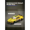 Sarı 1/64 Ölçek LB-ER34 Nissan Skyline Super Silhouette Diecast Model Araba BX-313332