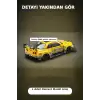Sarı 1/64 Ölçek LB-ER34 Nissan Skyline Super Silhouette Diecast Model Araba BX-313332